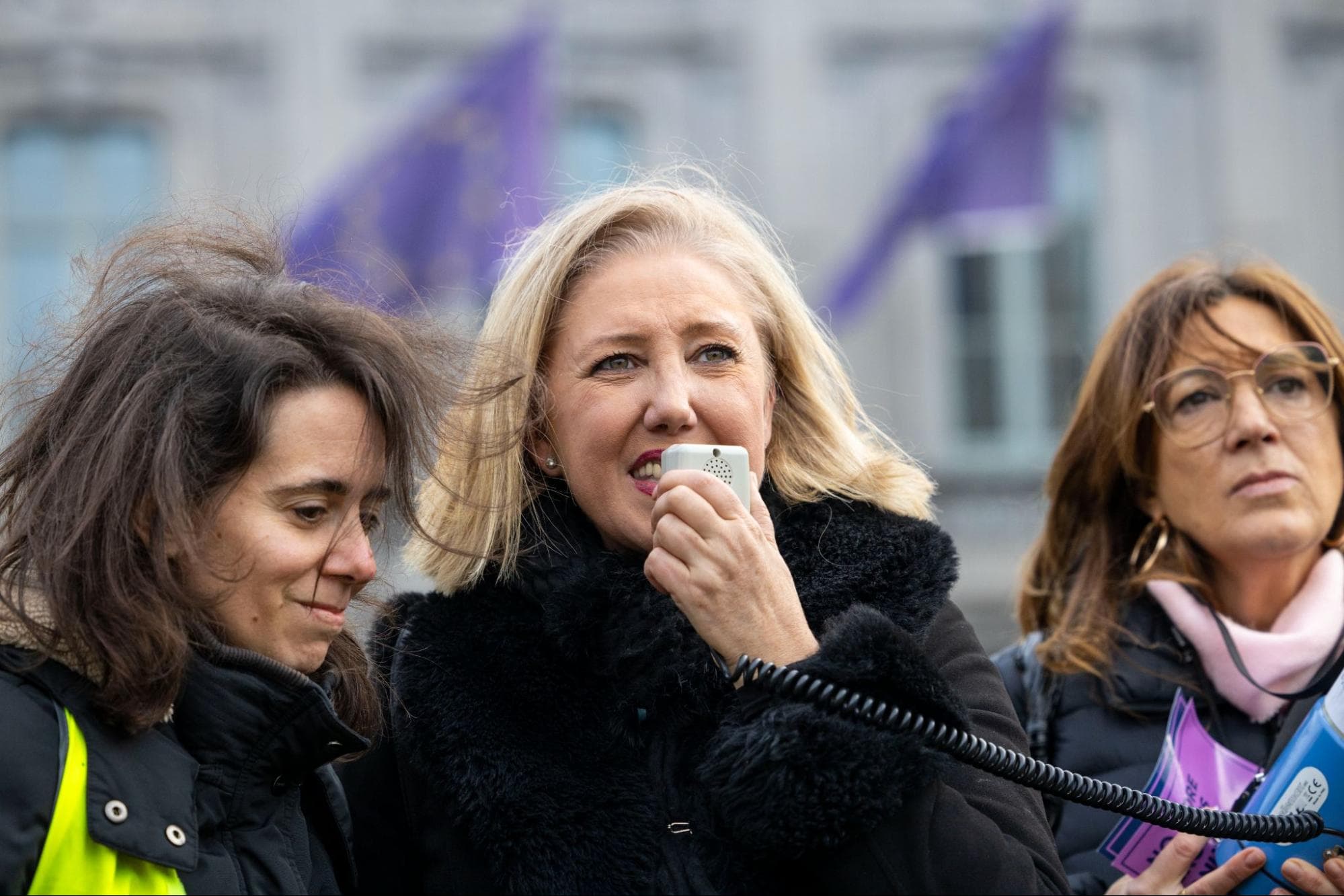 El discurso de una activista