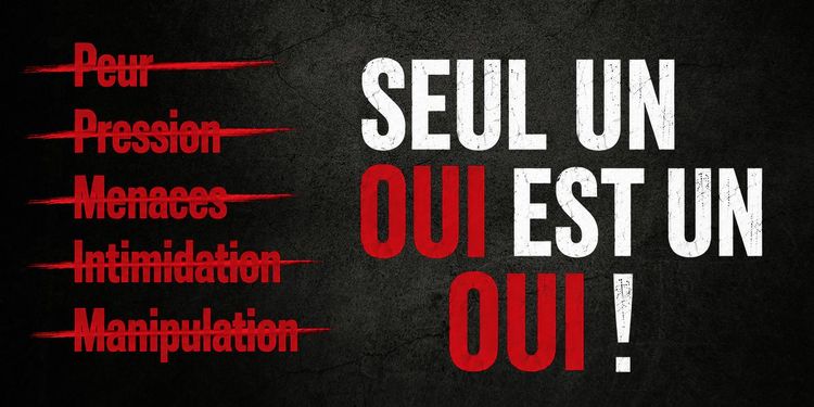 L'affaire Gisèle Pelicot a mis en lumière une dure réalité : on demande encore aux victimes de viol de prouver qu'elles se sont défendues, alors que personne ne leur demande si elles avaient donné leur consentement. L'UE peut changer cela dès maintenant : « seul un oui est un oui » !