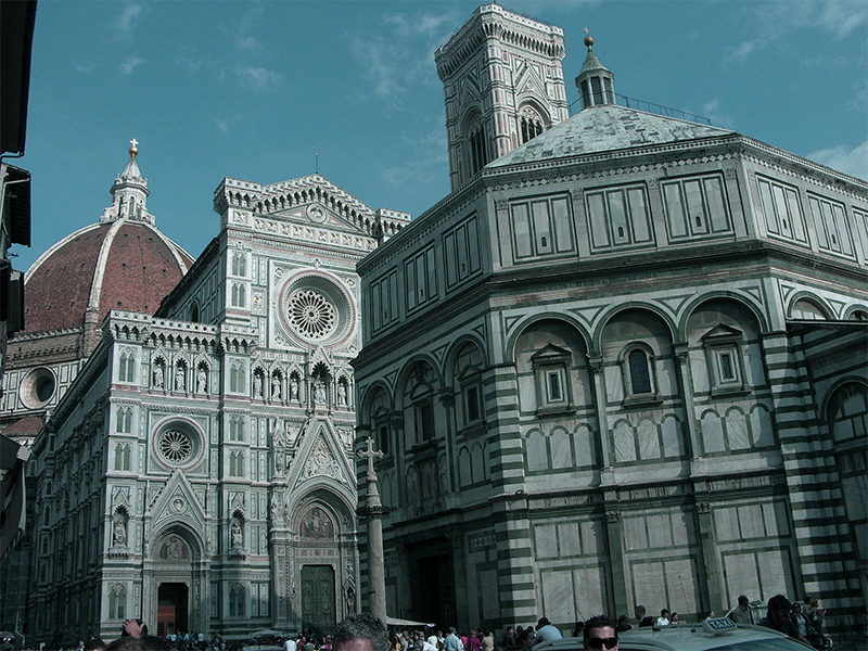 Domplatz in Florenz